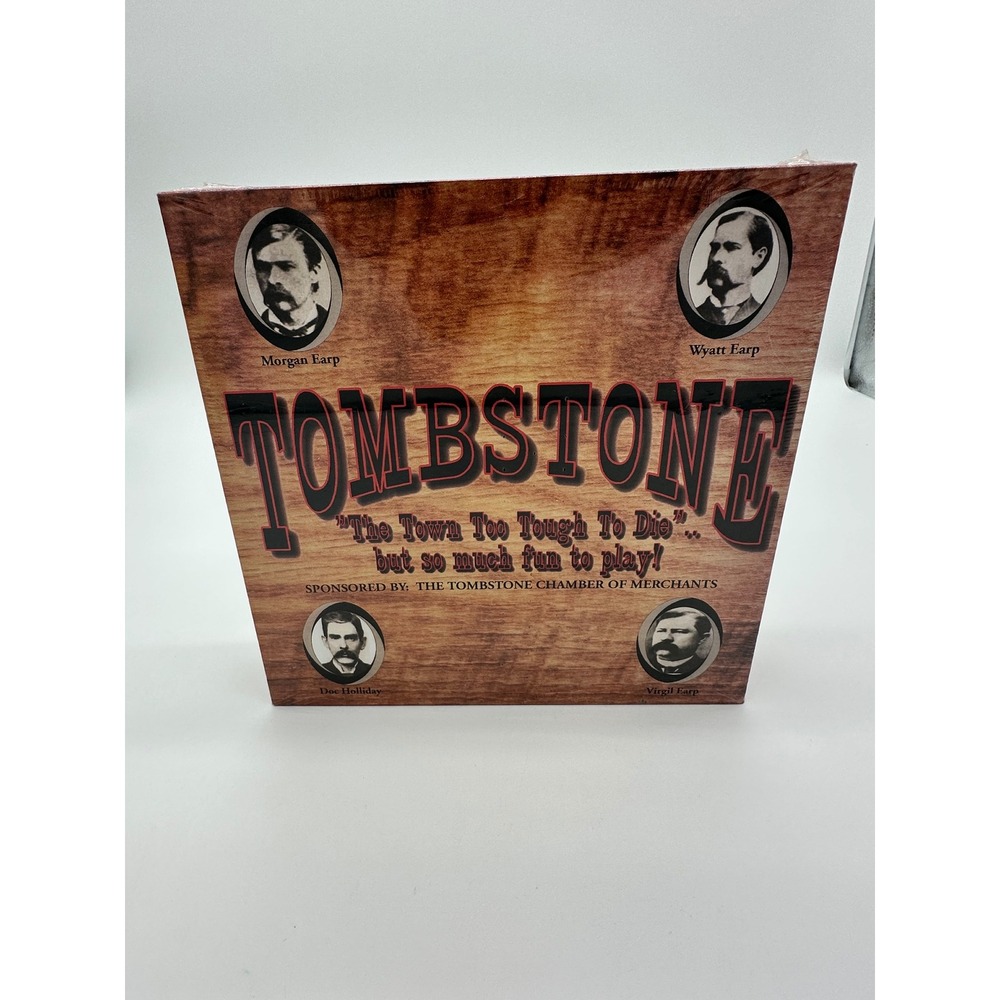 Tombstone Board Game The Town Too Tough To Die Western Monopoly Style New